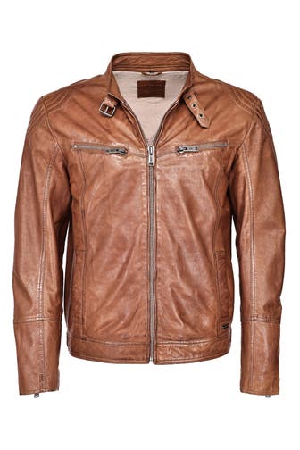 MUSTANG Lederjacke 31021312 cognac