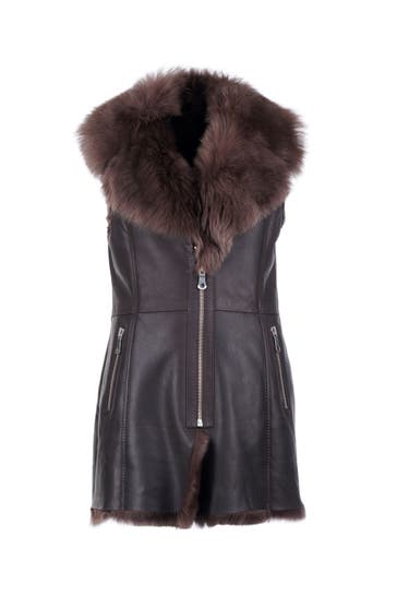 MAZE Lederjacke 4202145 brown