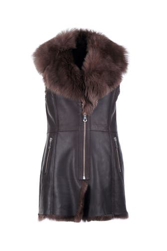 MAZE Lederjacke 4202145 brown