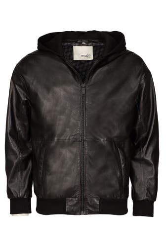 MAZE Lederjacke black