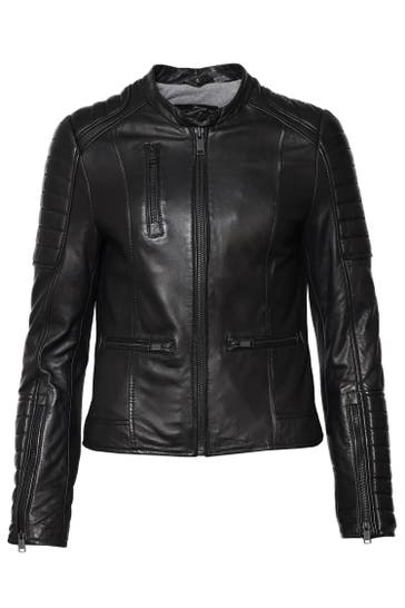 MUSTANG Lederjacke 31021534 black