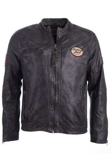 MUSTANG Lederjacke Varberg black