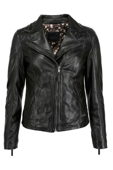 MUSTANG Lederjacke 31020253 black