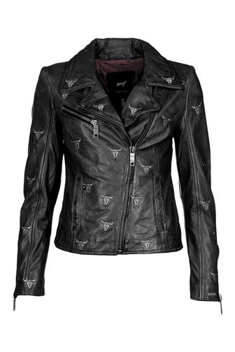 MAZE Lederjacke Vegas schwarz