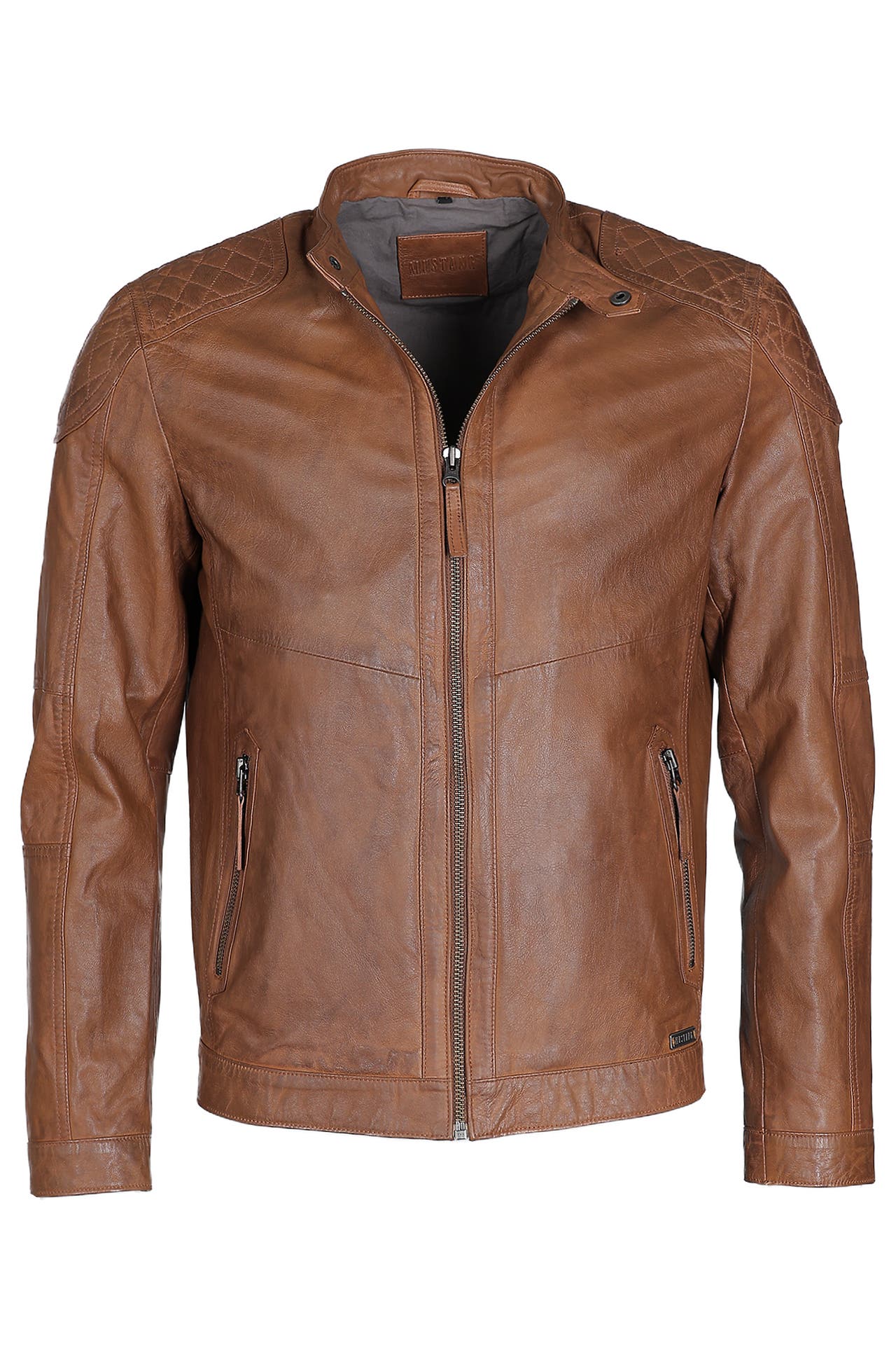 MUSTANG Lederjacke Max cognac, Bild 1