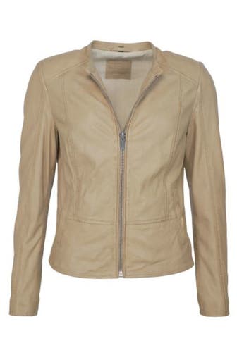 MUSTANG Lederjacke 31022106 sand