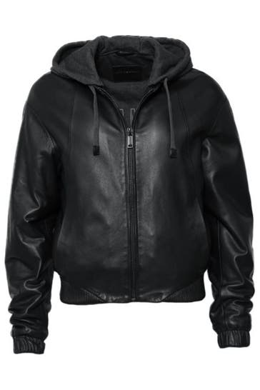 MUSTANG Lederjacke 31022232 black