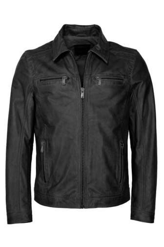 MUSTANG Lederjacke 31021630 black