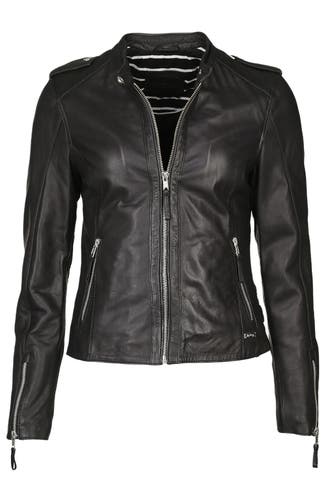 MUSTANG Lederjacke Nila schwarz