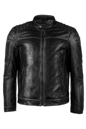 MUSTANG Lederjacke Whyte black