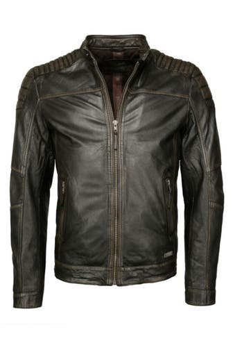 MUSTANG Lederjacke Whyte brown