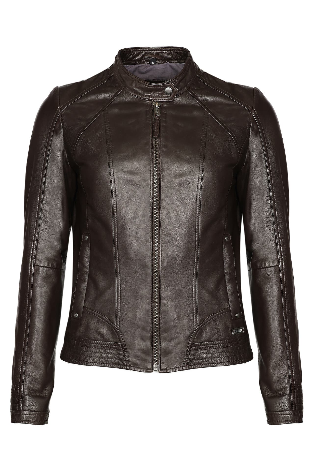 MUSTANG Lederjacke Blanca dark brown, Bild 1