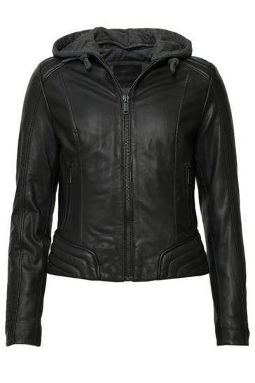 MUSTANG Lederjacke 31022244 black