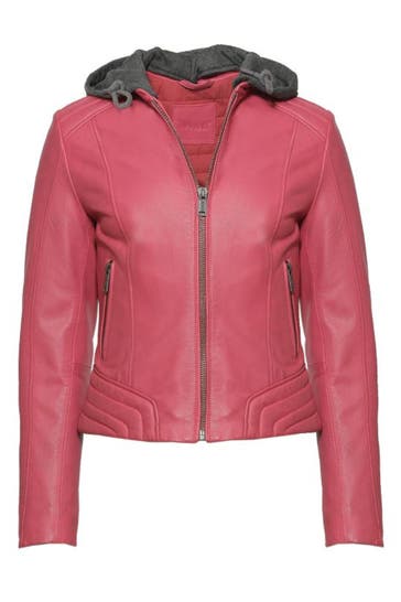 MUSTANG Lederjacke 31022244 rouge red