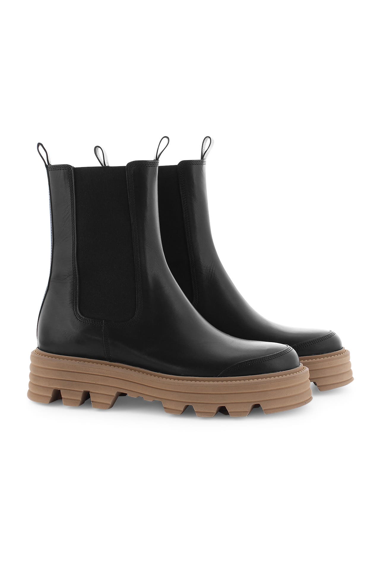 Kennel & Schmenger T Patent Chelsea Boots in Black 41-44030-370