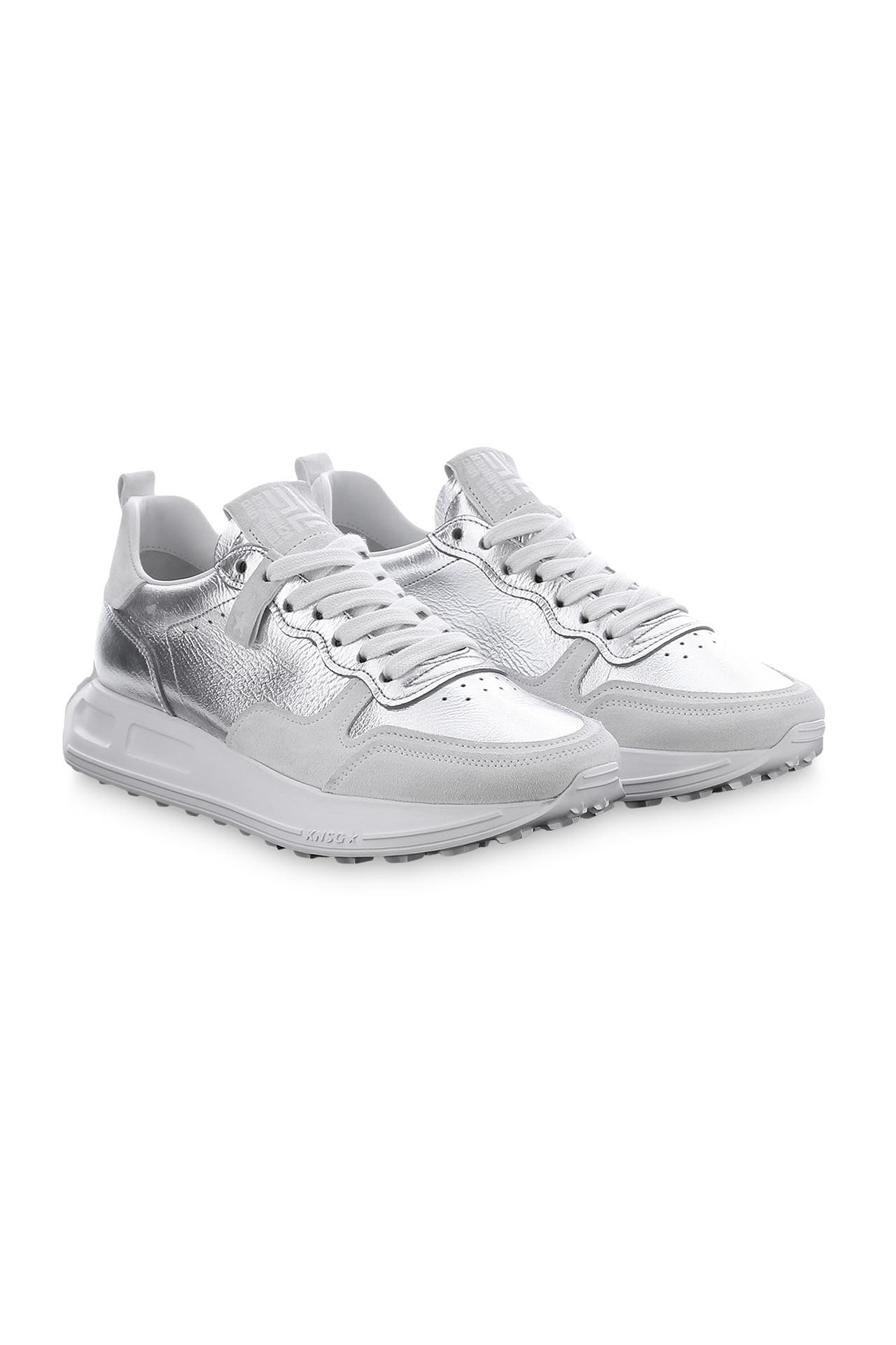 KENNEL & SCHMENGER Sneaker Race silber, Bild 1