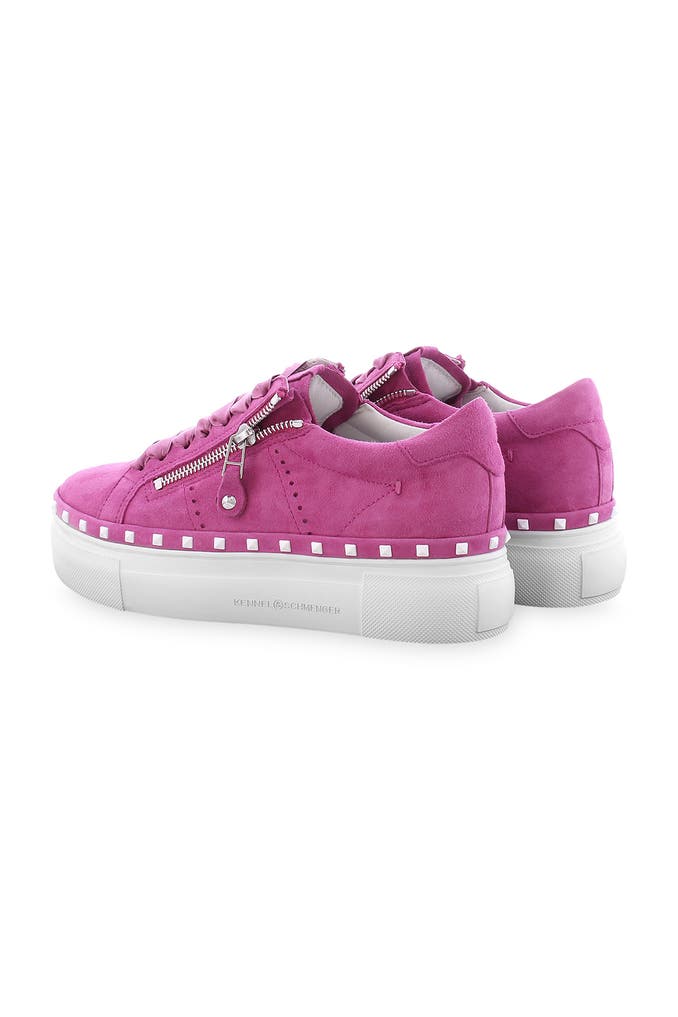 Kennel & Schmenger Nano White Pearl Leather Sneakers 330100 0020 0550