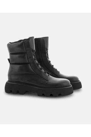 KENNEL & SCHMENGER Schnürstiefeletten SHOT Schwarz