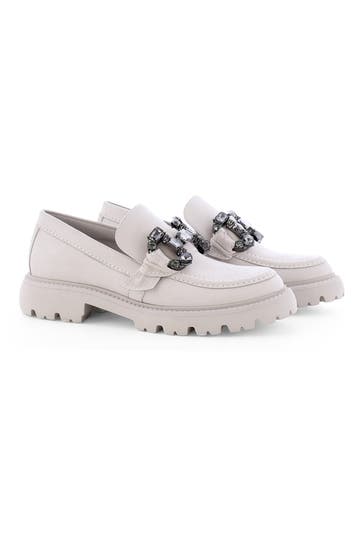 KENNEL & SCHMENGER Slipper PRINT Creme