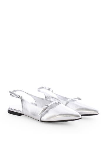 KENNEL & SCHMENGER Ballerinas GRETA silber