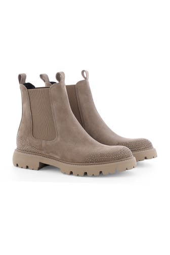 KENNEL & SCHMENGER Chelsea-Boots PRINT Beige