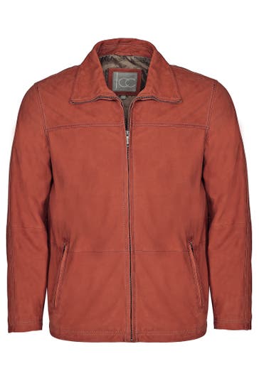 JCC Lederjacke 31022147 brick