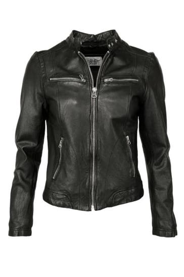 JCC Lederjacke 8006 black