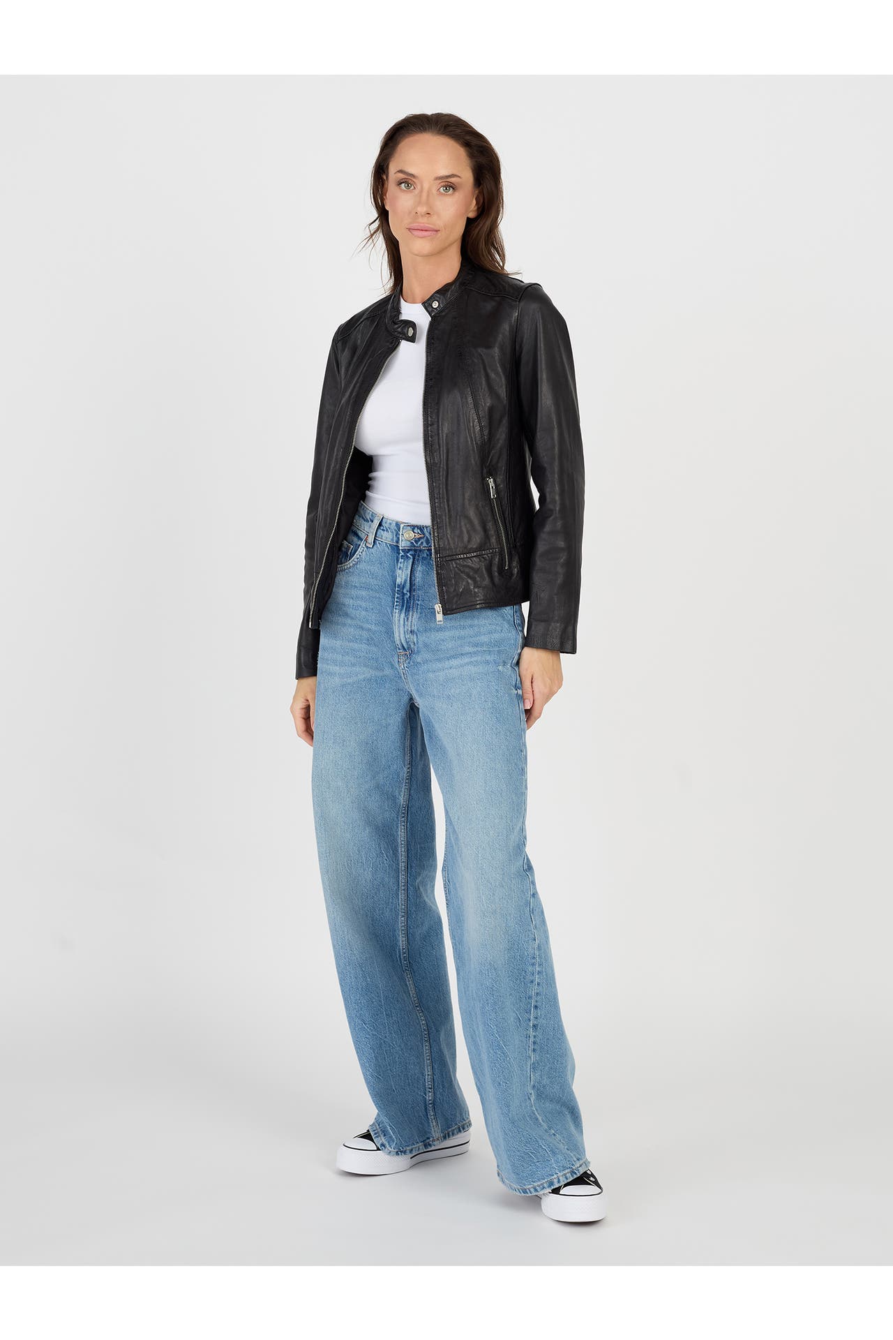 JCC Lederjacke 31024045 black, Bild 1