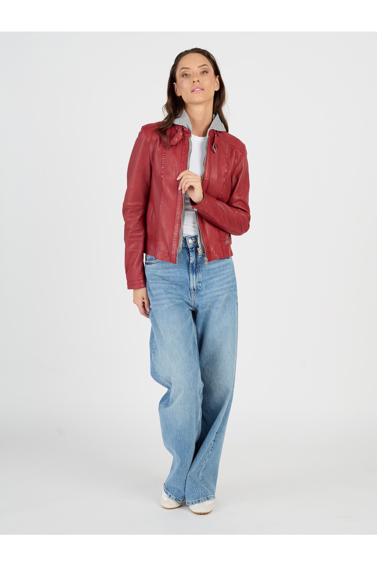 JCC Lederjacke 31024030 red, Bild 1