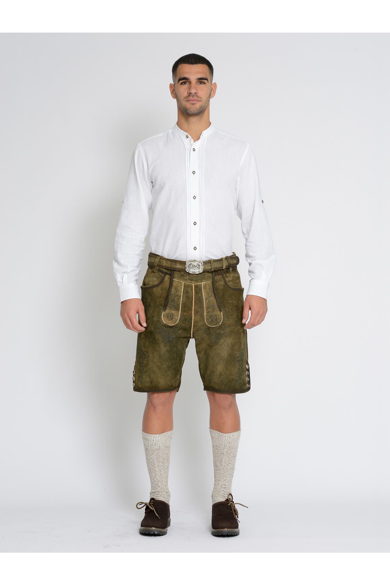 JCC Lederhose 31023202 brown, Bild 1