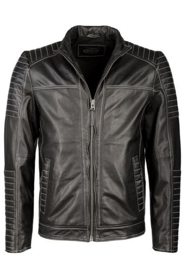 JCC Lederjacke 15-10-B-2 schwarz