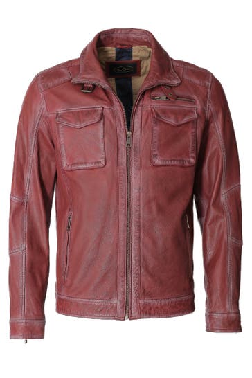 JCC Lederjacke 31020345 red