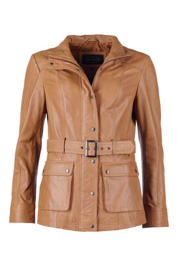 JCC Lederjacke R6382 cognac