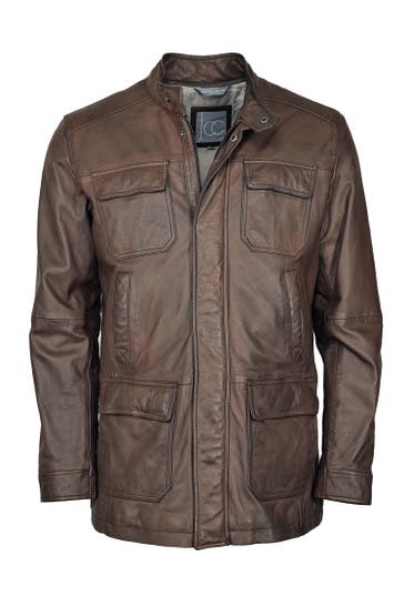 JCC Lederjacke 3102160 antique brown