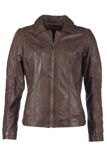JCC Lederjacke 31024019 midnight brown