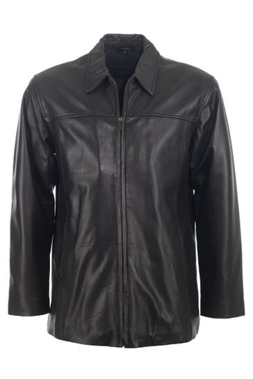 JCC Lederjacke Saros black