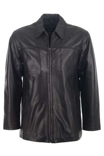 JCC Lederjacke Saros black