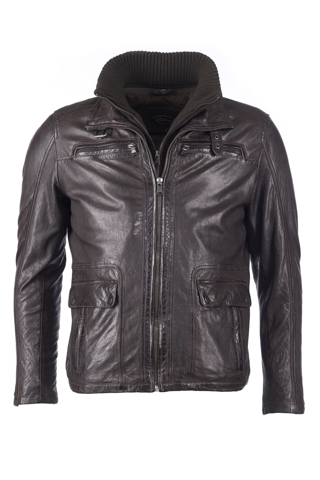 JCC Lederjacke 40785 brown, Bild 1