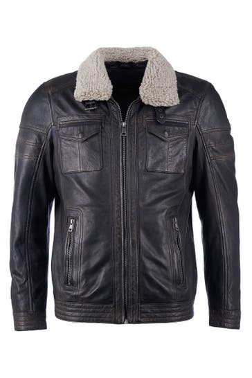 JCC Lederjacke 3102102 black