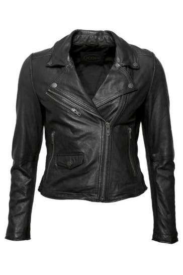 JCC Lederjacke 8007 black