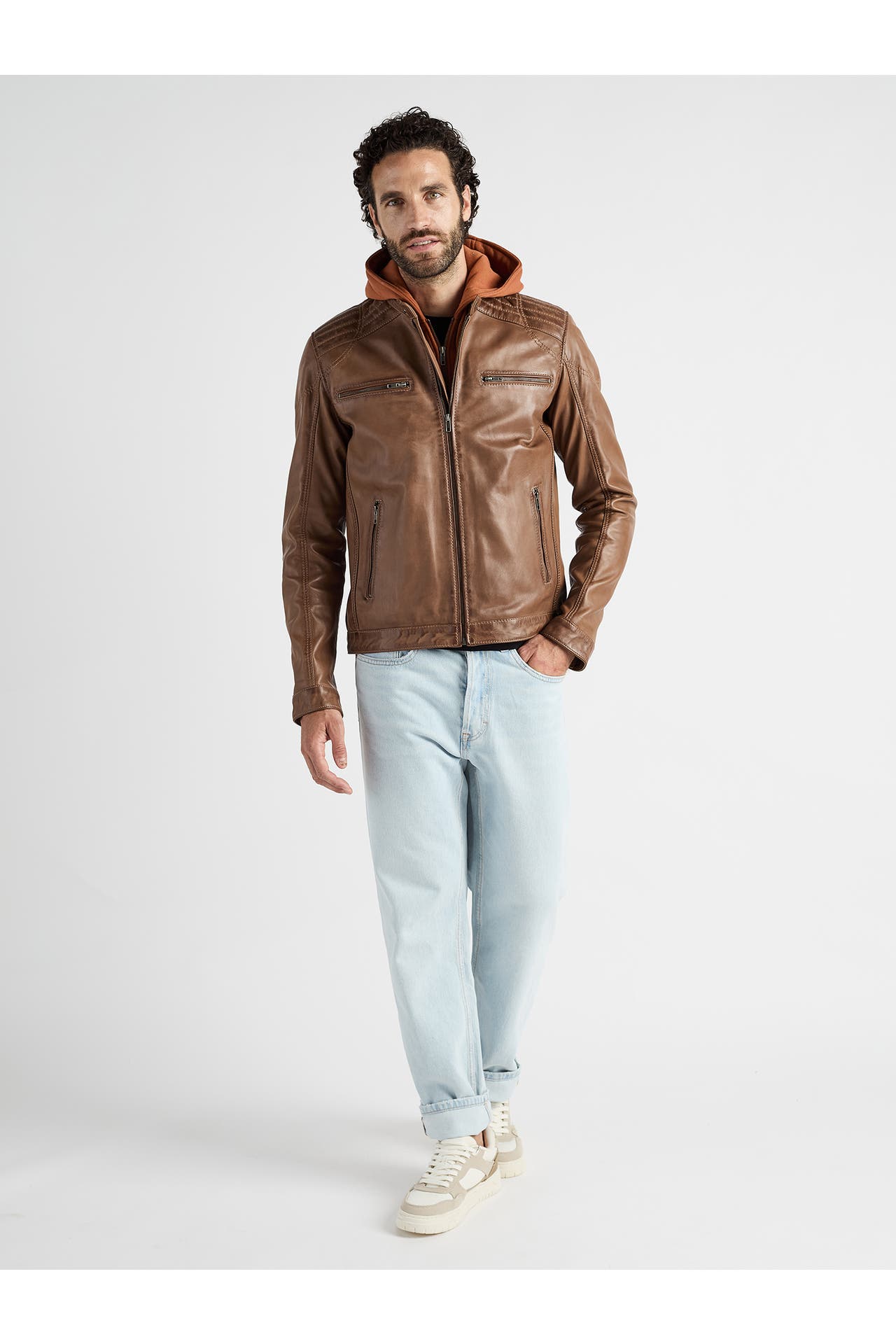 JCC Lederjacke 993 brown, Bild 1