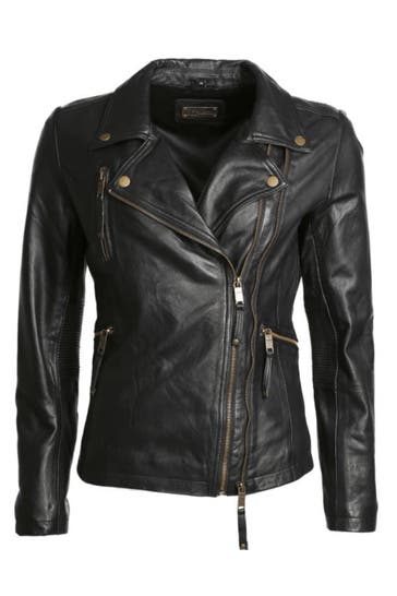 JCC Lederjacke 7080 black