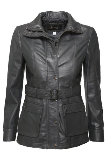JCC Lederjacke R6382 grey