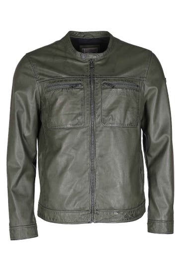 JCC Lederjacke 31024402 olive