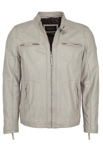 JCC Lederjacke Macadam grey