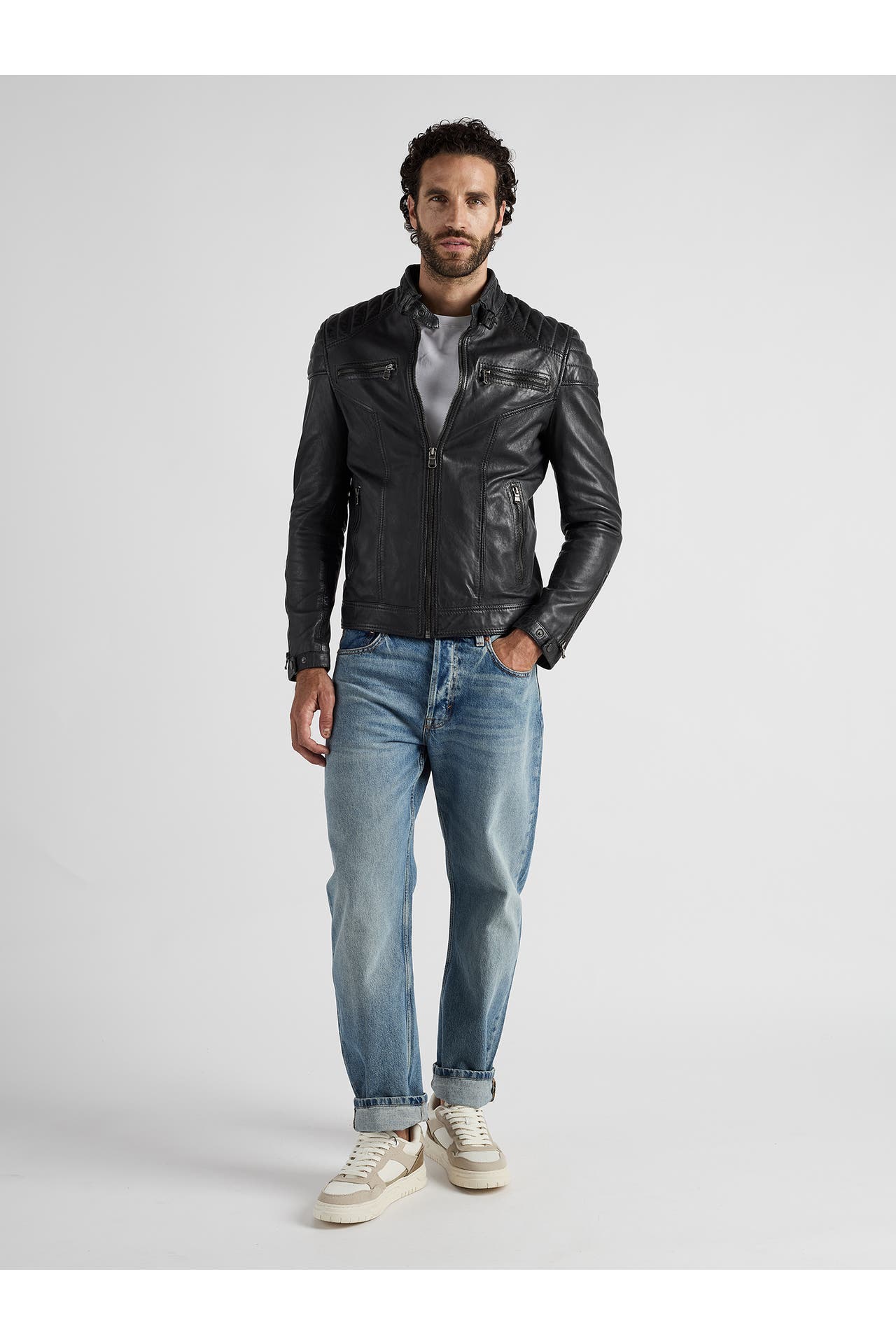 JCC Lederjacke 51167 anthrazit, Bild 1