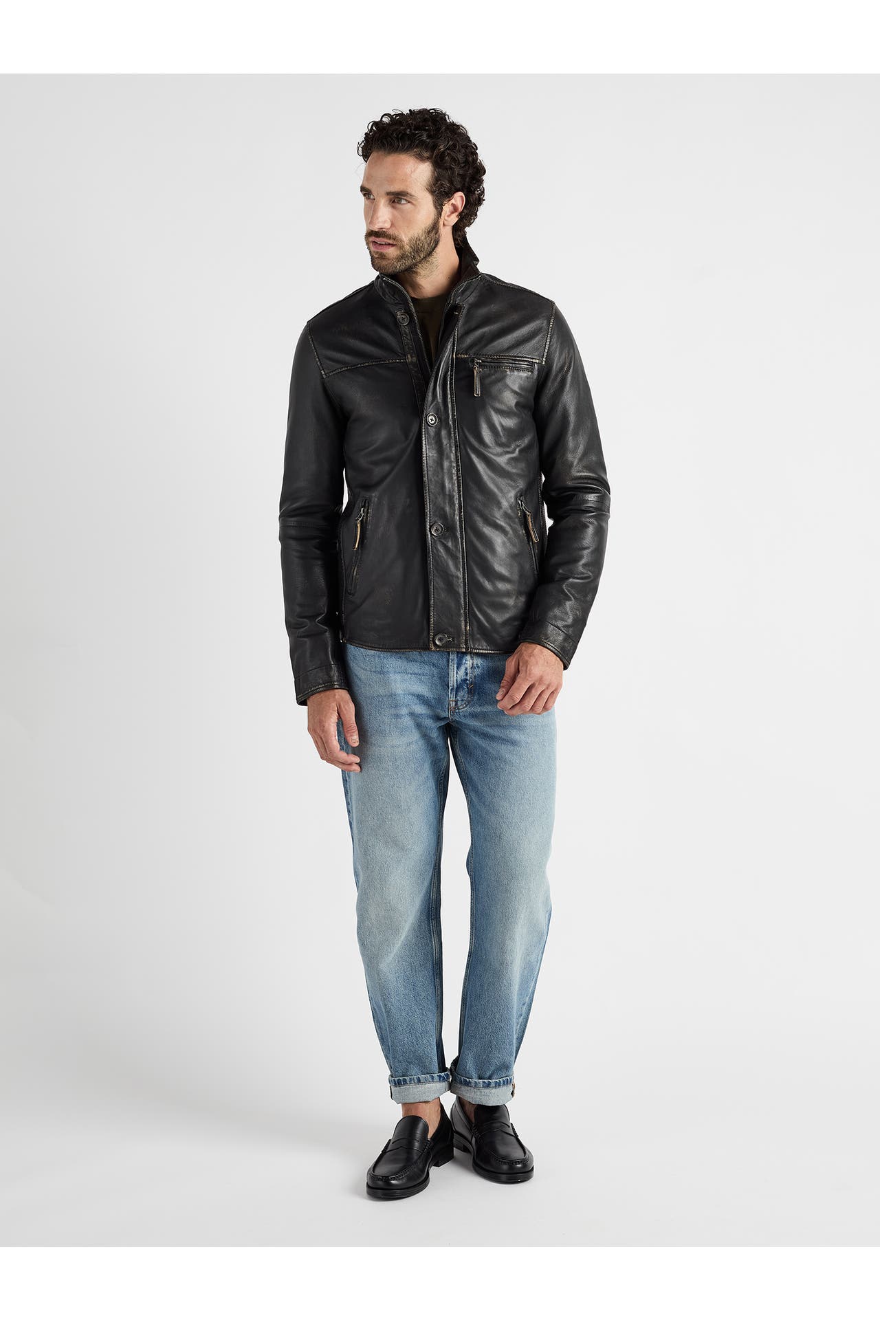 JCC Lederjacke 1416 black, Bild 1