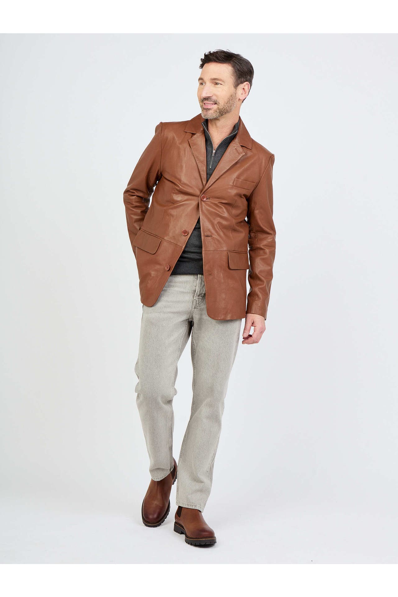 JCC Lederjacke Armando cognac, Bild 1