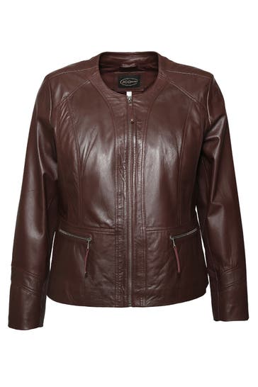 JCC Lederjacke 731-II oxblood