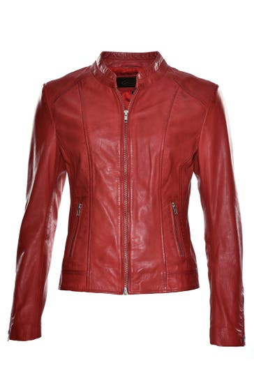 JCC Lederjacke 31024025 red